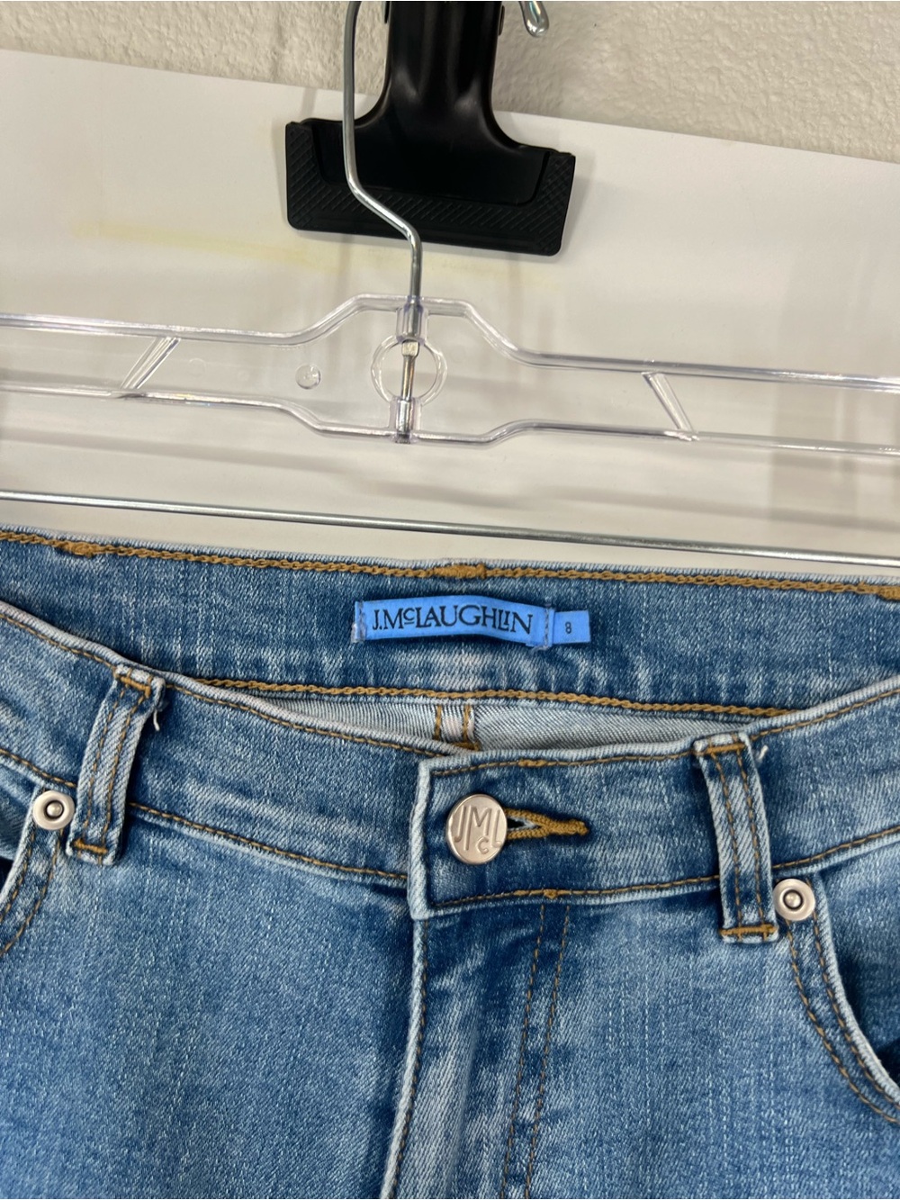 J. McLaughlin High Rise Flared Jeans - Picture 3 of 9